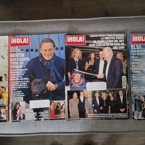 Lot of 4 Hola Magazines  ENERO 2024